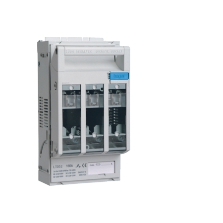 LT052 160A 3P ROZŁĄCZNIK BEZPIECZNIKOWY 160A 3P NH00 M8 MONTAŻ NA PŁYCIE LUB TH35