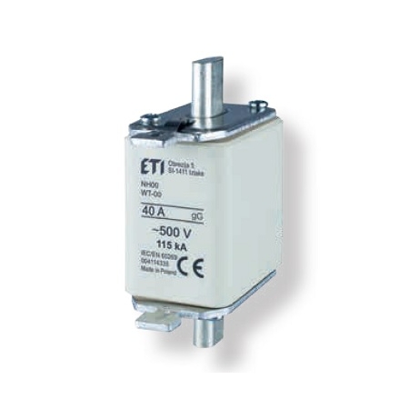 WT-00 NH00 32A GF 500V WKŁADKA TOPIKOWA SZYBKA BM