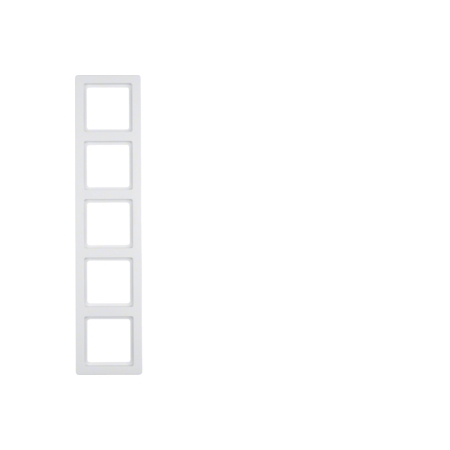 Q.1 BIAŁY AKSAMIT RAMKA 5X