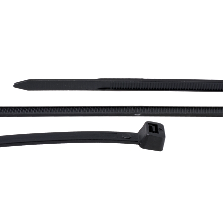 FLOP-10/100 UCHWYT KABLOWY Z GWOŹDZIEM D FI 10MM CZARNY