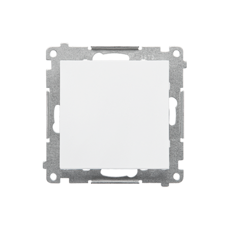 SIMON 55 MODUŁ BIAŁY MAT ŁĄCZNIK 1-BIEGUNOWY ZACISKI SPRĘŻYNOWE 10AX 250V