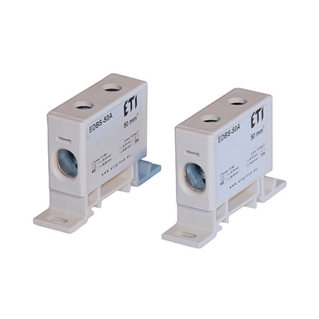 EDBS-50B ZACISK 1-TOROWY PRZELOTOWY 16-50MM2 SZARY ETIBOX