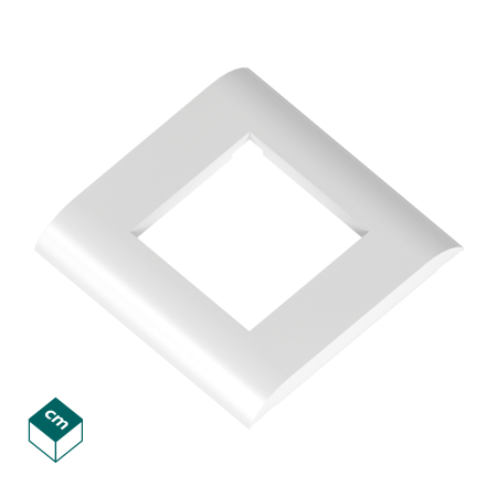 M45 BIAŁY RAMKA 1M 45X45