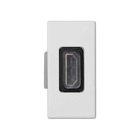 CONNECT M45 CZYSTA BIEL GNIAZDO 1M HDMI-HDMI