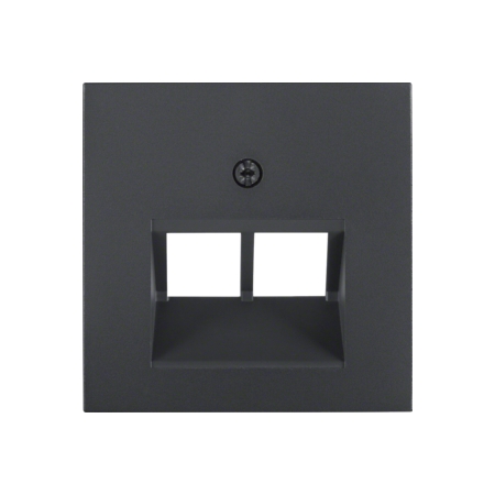 B.X MODUŁ ANTRACYT PŁYTKA DO GNIAZD UAE 2X ONE PLATFORM