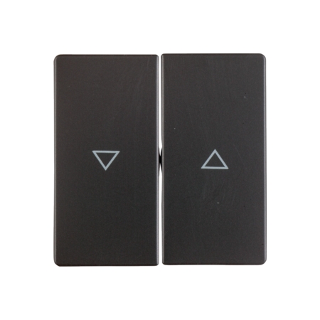 Q.X MODUŁ ANTRACYT AKSAMIT KLAWISZ ŻALUZJOWY 2X 