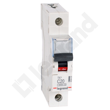 S301 TX3 WYŁĄCZNIK NADPRĄDOWY C 20A 1P 1M 6KA