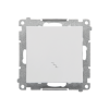 SIMON 55 MODUŁ JASNOSZARY MAT ŁĄCZNIK UNIWERSALNY "SCHODY" ZACISKI SPRĘŻYNOWE 10AX 250V