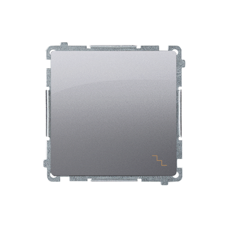 SIMON BASIC MODUŁ INOX ŁĄCZNIK UNIWERSALNY "SCHODY" ZACISKI SPRĘŻYNOWE 10AX 250V