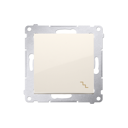 SIMON 54 MODUŁ KREM ŁĄCZNIK UNIWERSALNY "SCHODY" ZACISKI SPRĘŻYNOWE 10AX 250V