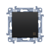 SIMON 10 MODUŁ CZARNY MAT ŁĄCZNIK KRZYŻOWY ZACISKI ŚRUBOWE 10AX 250V