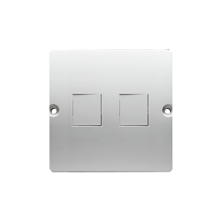 SIMON BASIC MODUŁ BIAŁY PŁYTKA DO GNIAZD UAE 2X PŁASKA