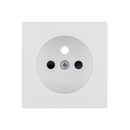 Q.X MODUŁ BIAŁY PŁYTKA DO GNIAZD 1X Z/U Z PRZESŁONAMI ONE PLATFORM