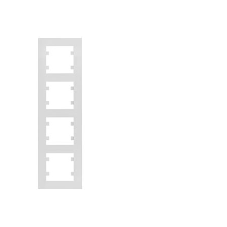 LUMINA INTENSE BIAŁY RAMKA 4X PIONOWA