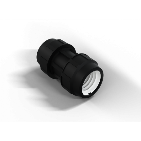 QZS32 ZŁĄCZKA DO RUR ŚWIATŁOWODOWYCH FI32 CZARNY
