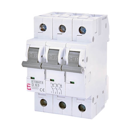 ETIMAT 6 WYŁĄCZNIK NADPRĄDOWY C 40A 3P 3M 6KA