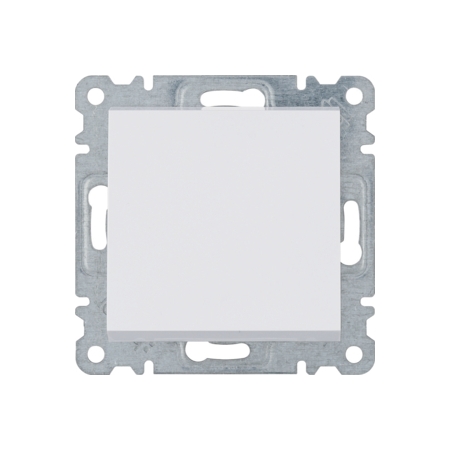 LUMINA SOUL/ INTENSE/ PASSION MODUŁ BIAŁY PRZYCISK 1X 1Z ZACISKI ŚRUBOWE 10AX 250V