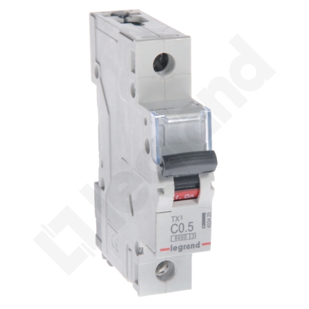 S301 TX3 WYŁĄCZNIK NADPRĄDOWY C 0.5A 1P 1M 6KA