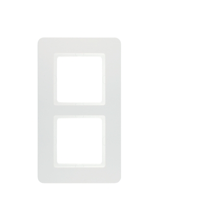 Q.7 BIAŁY AKSAMIT RAMKA 2X