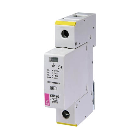 ETITEC C T2 275/20 1P OGRANICZNIK PRZEPIĘĆ C 1P 1M 20/40KA 1.5KV TN
