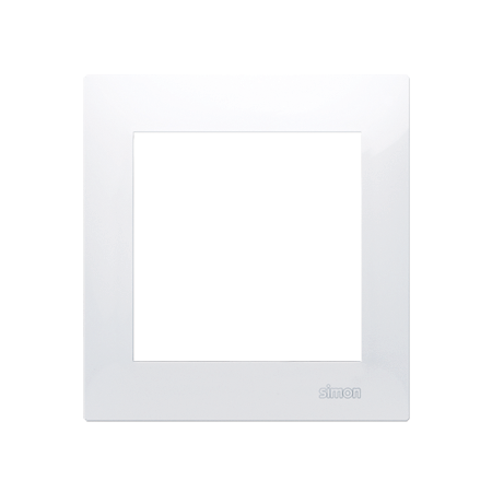 SIMON 54 PREMIUM BIAŁY/ GIPS RAMKA 1X