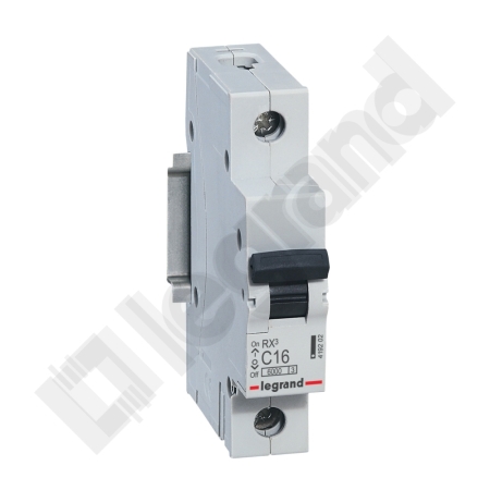 RX3 WYŁĄCZNIK NADPRĄDOWY C 16A 1P 1M 6KA