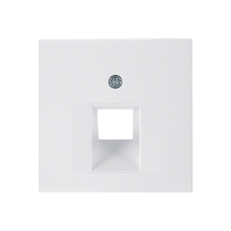 B.KWADRAT MODUŁ BIAŁY PŁYTKA DO GNIAZD UAE 1X SKOŚNA