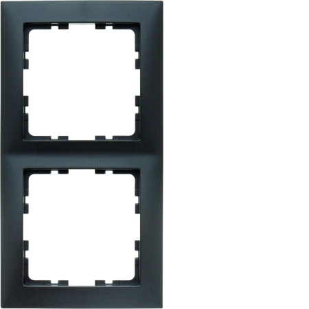 B.KWADRAT ANTRACYT MAT RAMKA 2X