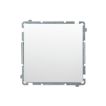 SIMON BASIC MODUŁ BIAŁY ŁĄCZNIK 1-BIEGUNOWY ZACISKI SPRĘŻYNOWE 10AX 250V