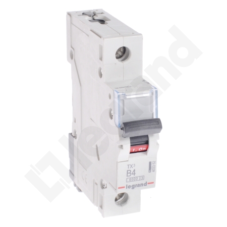 S301 TX3 WYŁĄCZNIK NADPRĄDOWY B 4A 1P 1M 6KA