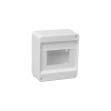 S-6 ROZDZIELNIA PLASTIKOWA NT 6M 1X 6M N+PE IP40 140X130X66 BEZ DRZWI BIAŁY