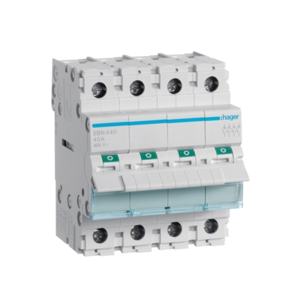 SBN440 ROZŁĄCZNIK IZOLACYJNY 40A 4P 4M 400V AC