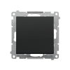 SIMON 55 MODUŁ CZARNY MAT ŁĄCZNIK UNIWERSALNY ZACISKI SPRĘŻYNOWE 10AX 250V