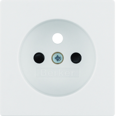 Q.X MODUŁ BIAŁY PŁYTKA DO GNIAZD 1X Z/U Z PRZESŁONAMI ONE PLATFORM