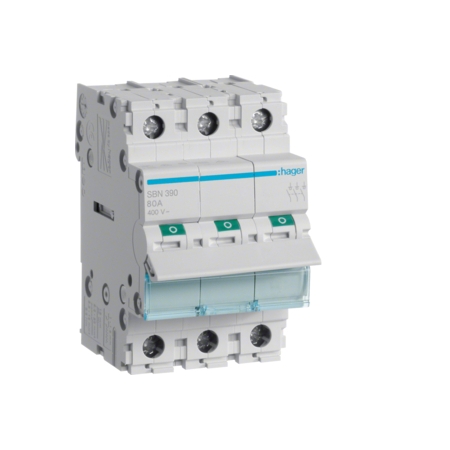 SBN390 ROZŁĄCZNIK IZOLACYJNY 100A 3P 3M 400V AC