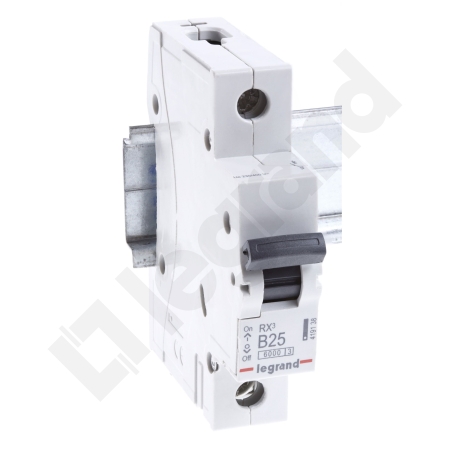 RX3 WYŁĄCZNIK NADPRĄDOWY B 25A 1P 1M 6KA