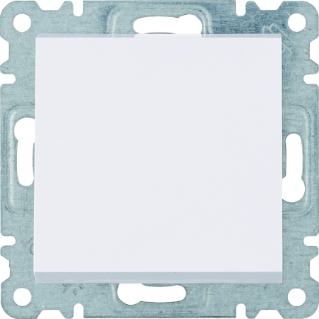 LUMINA SOUL/ INTENSE/ PASSION MODUŁ BIAŁY ŁĄCZNIK KRZYŻOWY 1X ZACISKI SPRĘŻYNOWE 10AX 250V