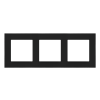 SIMON 55 CZARNY MAT RAMKA 3X LINE