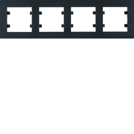 LUMINA INTENSE CZARNY RAMKA 4X POZIOMA