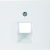 B.KWADRAT MODUŁ BIAŁY PŁYTKA DO GNIAZD UAE 1X SKOŚNA