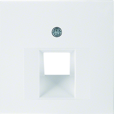 B.KWADRAT MODUŁ BIAŁY PŁYTKA DO GNIAZD UAE 1X SKOŚNA