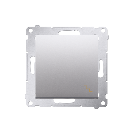 SIMON 54 MODUŁ SREBRNY MAT ŁĄCZNIK UNIWERSALNY "SCHODY" ZACISKI SPRĘŻYNOWE 10AX 250V