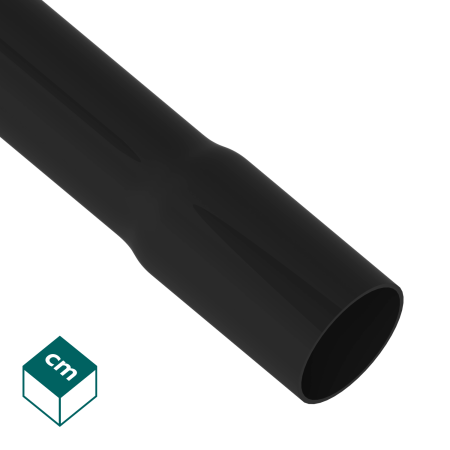 RLM 25-2 CZARNA RURA INSTALACYJNA KIELICHOWANA 2M FI16