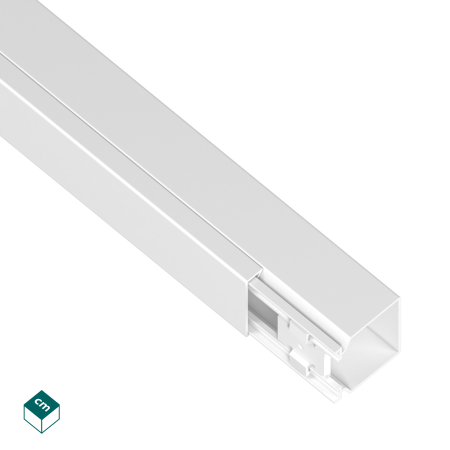 KE 40X40 KANAŁ KABLOWY 2M 40X40 BIAŁY