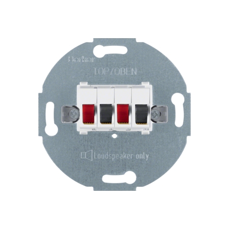 ONE PLATFORM MODUŁ BIAŁY GNIAZDO GŁOŚNIKOWE HI-FI 2X STEREO