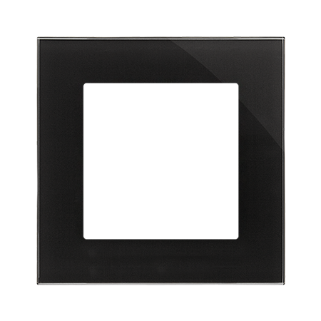 SIMON 55 NATURE CZARNY RAMKA 1X SZKŁO CLASSIC