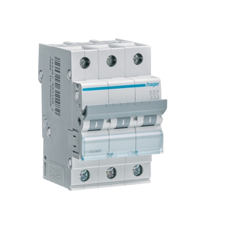 MCN316E WYŁĄCZNIK NADPRĄDOWY C 16A 3P 3M 6KA