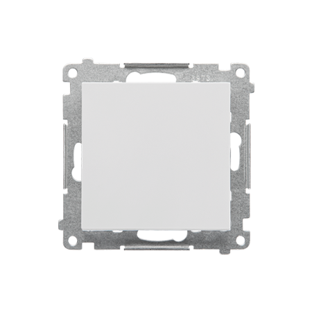 SIMON 55 MODUŁ JASNOSZARY MAT ŁĄCZNIK 1-BIEGUNOWY ZACISKI SPRĘŻYNOWE 10AX 250V