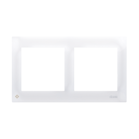 SIMON 54 PREMIUM BIAŁY ANTYBAKTERYJNY RAMKA 2X