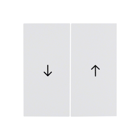 B.KWADRAT MODUŁ BIAŁY KLAWISZ ŻALUZJOWY 2X 